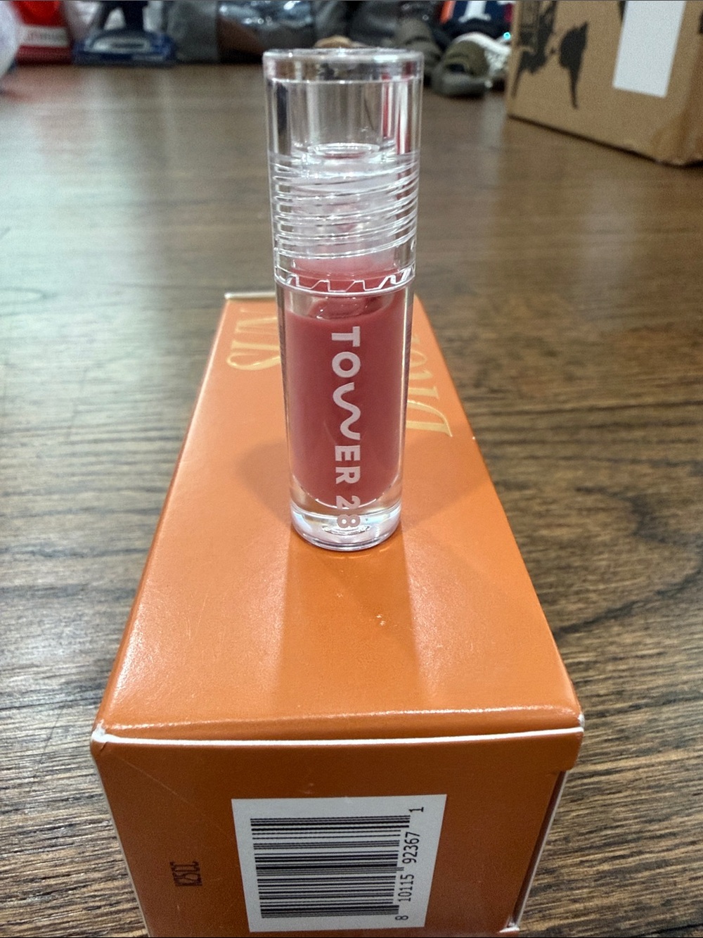 Tower 28 Lip Jelly — Pistachio Dusty Rose Mauve shade
